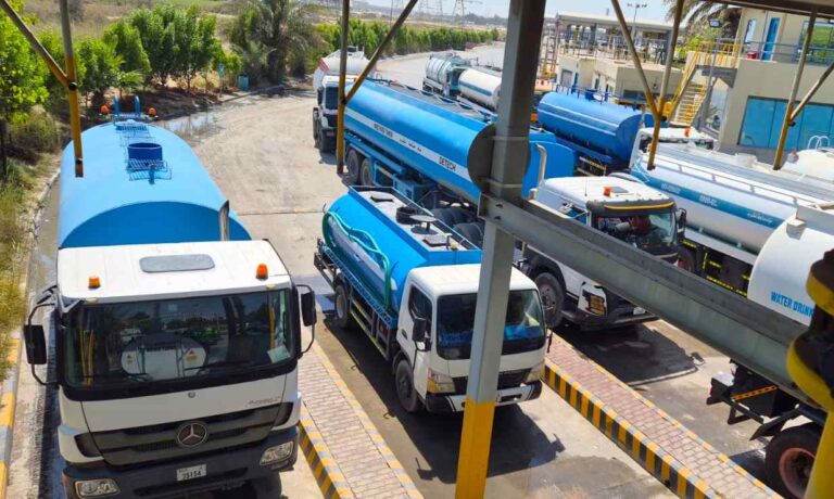 Sweet water tanker